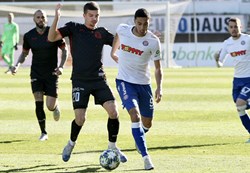 Težak poraz protiv Hajduka