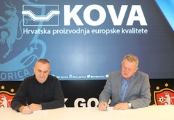 Potpisan novi sponzorski ugovor s tvrtkom KOVA