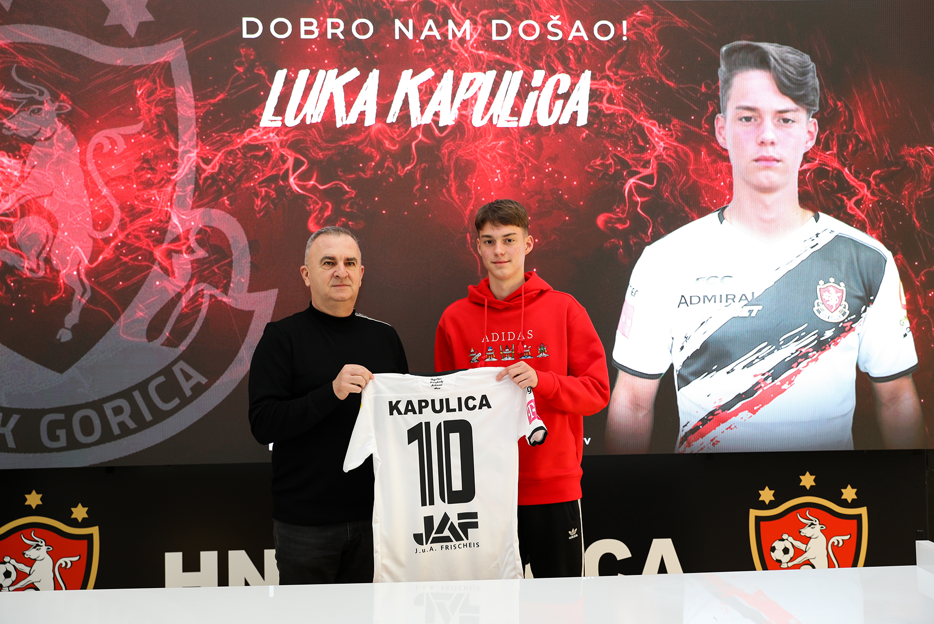 Luka Kapulica novi igrač Gorice! 'Želim se ovdje nastaviti razvijati kao igrač'