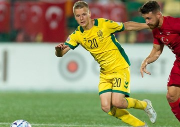 Poziv Golubickasu u reprezentaciju Litve